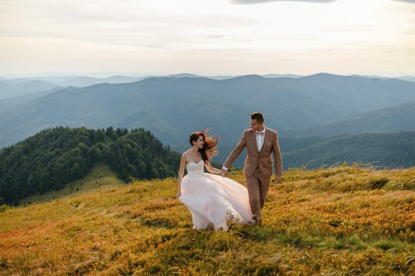 3. Trash the dress - La munte