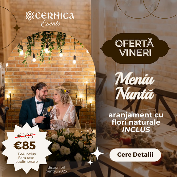 oferta meniu nunta vineri