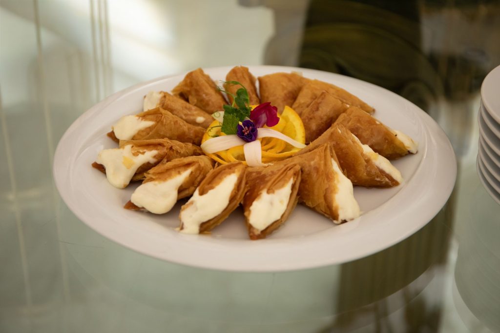 Baklava from the Cernica Events pastry kitchen